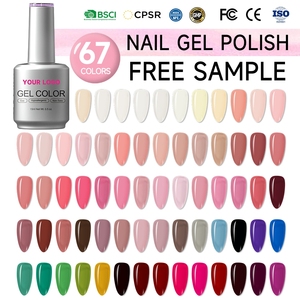 Nouvelle Arrivée Gel de Couleur Solide pour Ongles HEMA TPO Free, Formule Sûre, Végane et Non Toxique, Qualité Salon, Marque Privée Personnalisée - Product Image 1