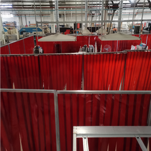 Hot Selling Milieuvriendelijke Robot Strip Gordijnen Lassen <span class=keywords><strong>Pvc</strong></span> Strip Gordijn Voor Lasfabrieken - Product Image 2