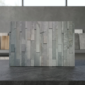 Paneles de pared de piedra apilada 3D de Grstone, fabricante OEM de la India, paneles decorativos modernos e industriales para paredes de fondo. - Product Image 3