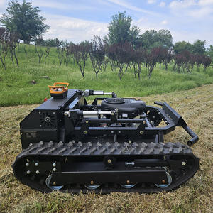 Vente directe fabricant – <span class=keywords><strong>Tondeuse</strong></span> à gazon télécommandée sur chenilles 900 mm, haute performance, <span class=keywords><strong>démarrage</strong></span> électrique ou à essence - Product Image 4