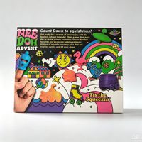 Nouveauté 2026 : Calendrier de l'Avent 24 Jours pour Jouets Squishy en Boîte Mystère, en TPR à Rebond Lent, Anti-stress, à partir de 14 ans, Emballage en Boîte Couleur