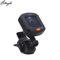 Portable Plastic Instrument Tuner for Guitar & Bass-Built-In Rechargeable Battery OEM Accepted Factory Direct Sale