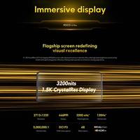 Original Global POCO X7 Pro 5G 12GB+256GB 6.67 pouces HyperOS 2 Téléphone Android 6000mAh NFC 5G Smartphone Double SIM