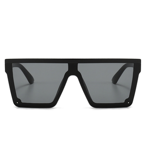 Orange Mirror Lenses Oversized Square Protection Fashion Unisex <b>Sunglasses</b> - Product Image 6