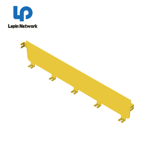 Bandeja de cable de fibra óptica amarilla de plástico ABS/PVC ignífugo de la fábrica de Ningbo Lepin, China, para centro de datos 5G - Product Image 2