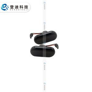 Turn Signals For Vauxhall Opel Vivaro Renault Nissan Led Side Indicator Light Black White 12V 3W PZ103 <b>ABS</b> - Product Image 4