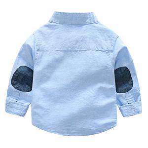 Chemises pour enfants à manches longues, brodées de dessins animés, couleur unie, motif camion, tie-dye, vente en gros en ligne - Product Image 6