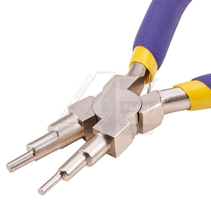 คีมสำหรับการขึ้นรูป6 In 1,คีมขึ้นรูปเพื่อความสบายในการจับแบบไม่ลื่นสำหรับห่วงขนาด3มม. ถึง10มม. และห่วงกระโดด - Product Image 2