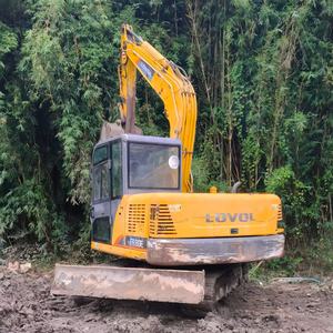 <span class=keywords><strong>Prix</strong></span> bon marché 8 tonnes <span class=keywords><strong>mini</strong></span> <span class=keywords><strong>pelle</strong></span> LOVOL FR80 moteur YANMAR <span class=keywords><strong>mini</strong></span> petite <span class=keywords><strong>pelle</strong></span> excavatrices d'occasion - Product Image 2