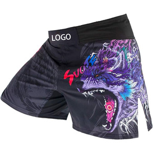 Biểu tượng tùy chỉnh vật lộn bjj Đấm Bốc MMA quần short cho nam giới chiến đấu quần short nam bjj đấm bốc thân cho nam giới vật lộn - Product Image 1
