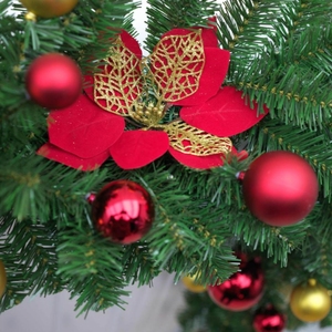 Fabricant professionnel de décorations de Noël en PVC floqué, <span class=keywords><strong>vigne</strong></span> et flocons de neige, style moderne DIY pour la maison ou l'hôtel, durable - Product Image 4