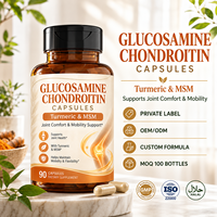 Complément Premium pour le Soutien Articulaire : Glucosamine, Chondroïtine, MSM, Curcuma, Bromélaïne 1500mg – Santé du Cartilage et Flexibilité