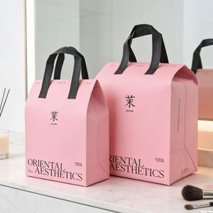 Custom Logo Non Woven Thermal Take Away Bag Disposable <b>Cake</b> Drink Tote for Hot Iced Coffee Restaurant Food Delivery - Product Image 2