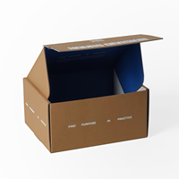 Boîte cadeau de Noël de luxe, emballage pour petites entreprises, YUEXISHENG, emballage personnalisé, boîte à courrier en kraft de grande taille