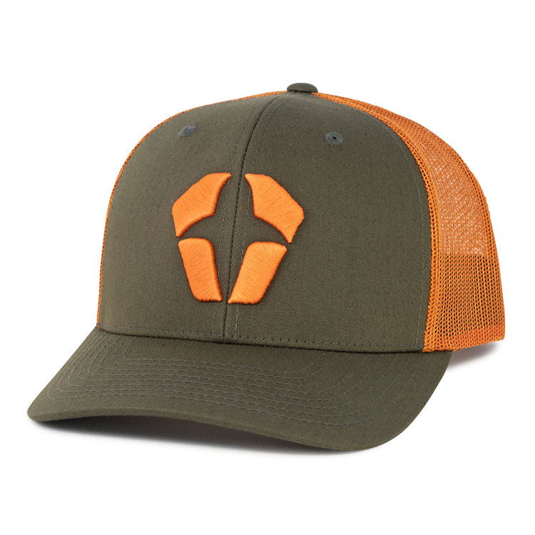 Custom 3D Embroidery Leather Patch Mens Mesh Back Hats Snapback Trucker Caps