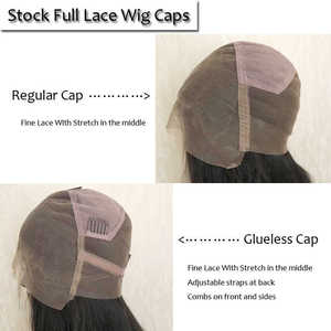 Magazzino a buon mercato di prezzi di fabbrica 100% del virgin non trasformati Brasiliano dei capelli umani naturali nero lungo crespo ricci piena del merletto parrucche degli uomini - Product Image 6