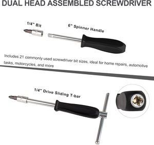 46pcs 1/4 inch Metric ổ đĩa nhỏ ổ cắm Ratchet cờ lê tuốc nơ vít thiết lập nhỏ gọn <span class=keywords><strong>Snap</strong></span> Ratchet cờ lê ổ cắm công cụ thiết lập - Product Image 6