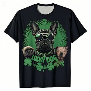 BOTTCOOLA Polyester <span class=keywords><strong>pas</strong></span> <span class=keywords><strong>cher</strong></span> garçon décontracté vêtements de sport 5D impression numérique logo été à manches courtes pour la mode chemises pour hommes - Product Image 6