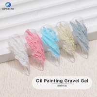 Gel de gypse pour ongles noir et blanc, vernis à ongles, gravier, sable, sculpture, vernis, laque, colle à dessin en relief, gel de gravier 3D pour ongles