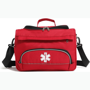 Bolso de hombro médico grande profesional al por mayor de fábrica Estuche de botiquín de primeros auxilios IFAK portátil múltiple vacío para fútbol - Product Image 1