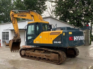 Excavatrice Hyundai 215-9 d'occasion de marque coréenne haut de gamme, performances stables, faible consommation de carburant, équipement de construction d'occasion - Product Image 2