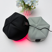 Casque de luminothérapie portable 660nm 830nm à lumière rouge et proche infrarouge pour la tête entière et les cheveux