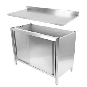 Mesa DE TRABAJO DE ACERO INOXIDABLE NSF/MESA DE TRABAJO DE ACERO INOXIDABLE - Product Image 2