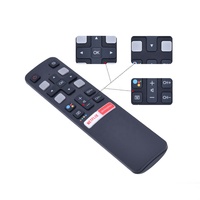 Control Remoto de Repuesto RC802V FLR1, Infrarrojo IR, Compatible con TCL 4K Smart TV FMR1 RC802V FNR1 40S334 50S434 55S434 75S434 40S330 70S430