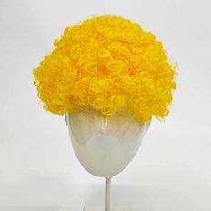 Porky Hair perruques de cheveux humains à quatre coupes bombe couleur jaune avec une excellente qualité de salle de chant - Product Image 1