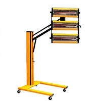 Lámpara de Calor Infrarroja para Cabina de Pintura Profesional, Lámparas de Calentamiento Eléctricas, Lámpara de Curado