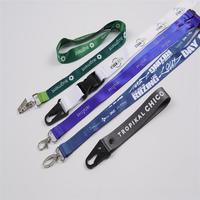 CH Wholesale Sublimation Printing Polyester Lanyards With Logo Custom Certification Keychain OEM ODM ECO Promotion Event Gifts