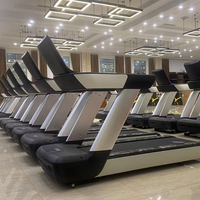 Tapis roulant commercial bon marché Tapis roulant manuel commercial de gymnase professionnel Running Machine Écran LED