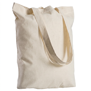 Sacs fourre-tout en toile de coton biologique à faible MOQ pour la vente en gros, sacs de plage en mousseline avec logo personnalisé - Product Image 1