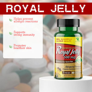 Nouveauté <span class=keywords><strong>Gelée</strong></span> <span class=keywords><strong>royale</strong></span> personnalisée 500mg, formule avancée, favorise le bien-être nutritionnel, soutient une <span class=keywords><strong>forte</strong></span> immunité, capsules souples - Product Image 3
