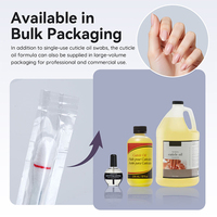 Outils de soin des cuticules hydratants à usage unique, réparation des bords d'ongles secs et gercés, vente en gros pour salons, écouvillons jetables pour huile à cuticules