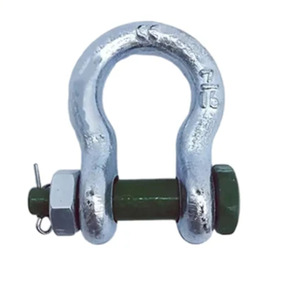 Heavy Duty 55 Ton Steel <b>Bow</b> Shackle Bolt for Industry Mining Heavy Duty Shackle Bolt Shackle Stainless Steel Shackle Lift Large - Product Image 3