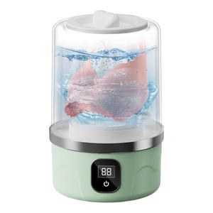 Qualité Garantie, Machine à Laver Mini Portable Pliable Multifonctionnelle Unique, 6 Modes Automatiques, en Plastique, USB, pour Linge - Product Image 1