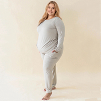 Hongbo personnalisé été thermique 2 pièces femmes vêtements de détente ensembles coton pyjamas vêtements de nuit options de taille en gros