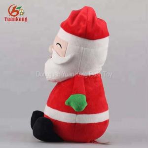Traditional Christmas Series Santa Claus Plush Doll Skis Xmas Ornament Decoration Stand-Up Stuffed Animal <b>Toy</b> Traditional - Product Image 3