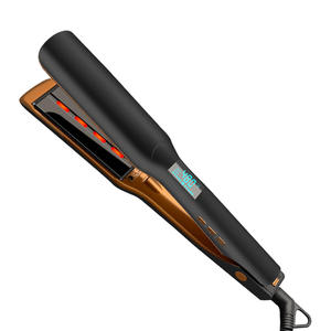 <span class=keywords><strong>Plancha</strong></span> <span class=keywords><strong>de</strong></span> Pelo Profesional <span class=keywords><strong>con</strong></span> Pantalla LCD, Diseño Popular, <span class=keywords><strong>Placas</strong></span> <span class=keywords><strong>de</strong></span> Nano <span class=keywords><strong>Titanio</strong></span> e Infrarrojos, Gran Venta - Product Image 1