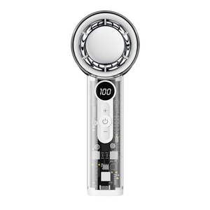 Nouveau ventilateur de refroidissement portable USB transparent ZD-X05, mini, haute vitesse, turbo, 5V, réfrigération semi-conductrice, batterie rechargeable - Product Image 6