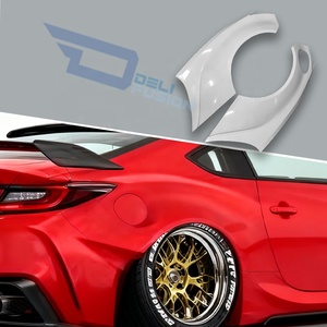 For 22- Subaru BRZ ZD8 & Toyota GR86 ZN8 Aimg Gts Wide Style Fiber Glass Rear <b>Fender</b> With Bumper Add On (only for Aimg RB) - Product Image 1
