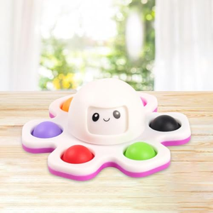 Molde de Inyección de Silicona y Plástico de Grado Alimenticio Profesional, Molde Personalizado de Múltiples Cavidades para Producción de Juguetes Fidget Spinner - Product Image 2