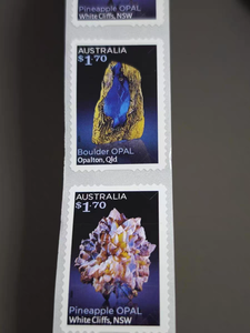 Nuevas pegatinas de sellos postales AU Opals $1.7, envío global, antifalsificación, estampado en caliente, a prueba de aceite, duraderas, protección UV, AU Post - Product Image 2