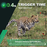 Cámara de Vigilancia Willfine 4G LTE con IA, Visión Nocturna IR 1080P, Disparo de 0.4s, Resistente al Agua IP66, para Monitoreo de Vida Silvestre en Exteriores