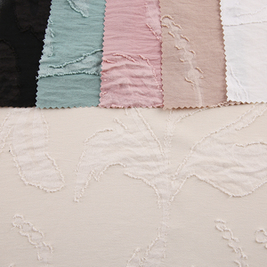 Tissu Jacquard Cey Georgette <span class=keywords><strong>YVES</strong></span> à motif floral de vigne grimpante, 100% Polyester, 200 g/m², tissé, pour Robe, Robe de Soirée, Jupe - Product Image 2
