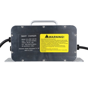 เครื่องชาร์จแบตเตอรี่แบบติดตั้งในตัว 58.4V 25A สำหรับรถกอล์ฟ Club Car E-Z-Go แบบปลั๊ก EU - Product Image 3