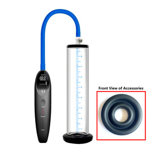 ของเล่นทางเพศสำหรับผู้ใหญ่ ZD-27-09 ของเล่นช่วยตัวเอง ให้ความรู้สึกเหมือนจริง พร้อมด้ามจับ ทรงกระบอก หน้าปัดแสดงระดับคู่ ชุดเต็ม - Product Image 5