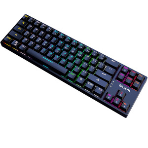 BAJEAL 87 Keys Mechanical Gaming <b>Keyboard</b> Type C <b>Wired</b> RGB Backlit Programmable Anti Ghosting - Product Image 1