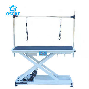 OSCAT EURPET Barato Cat <span class=keywords><strong>Pet</strong></span> Support Grooming Shop Salon Lifting Electric Dog Grooming Table - Product Image 1